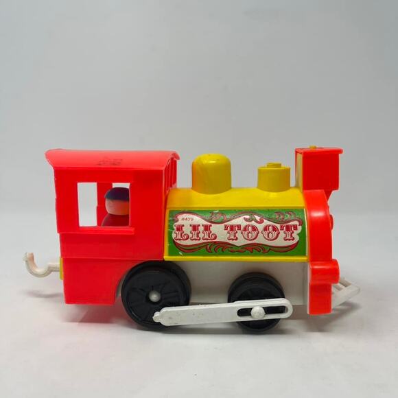 Vintage 1970s Gay Toys Inc Little Toot Train #470 Plastic Train‎ Engine - Picture 4 of 7
